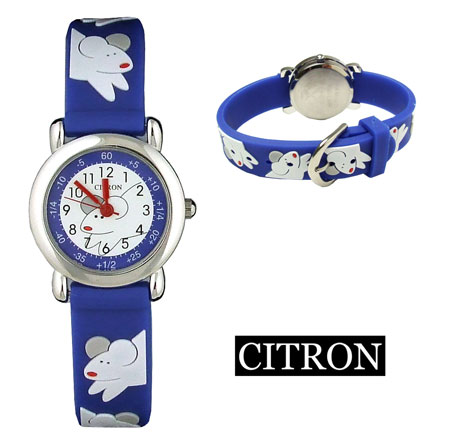 everythingplay (Citron) Childrens Analogue Watch (Mouse)