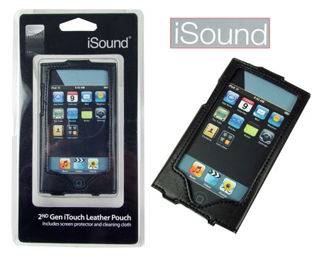 everythingplay (iSound) iTouch 2nd Generation Leather Pouch