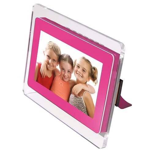 Pink 7 Inch Photo Frame