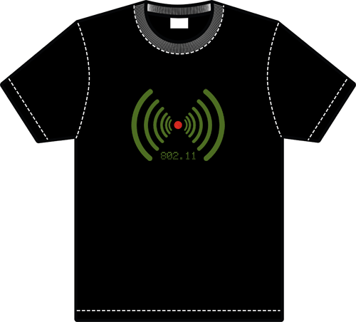 T-Wifi Green T-Shirt - Large