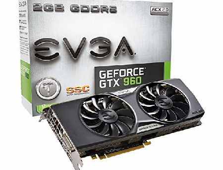 EVGA Nvidia Gtx 960 128-Bit PCI-E Graphics Card