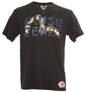 Evisu Black Hanabi T-Shirt
