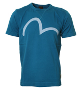Evisu Blue T-Shirt