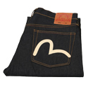 Evisu Dark Straight Leg Jeans