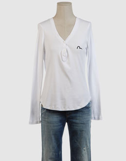 EVISU EU ED TOPWEAR Long sleeve t-shirts WOMEN on YOOX.COM