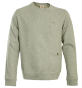 Evisu Grey Asymmetic Sweatshirt