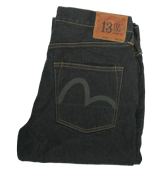 Evisu Hirotow Dark Denim Slim Fit Jeans -