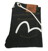 Evisu Hirotow Denim Straight Leg Jeans -
