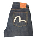 Evisu Mid Blue Straight Leg Jeans