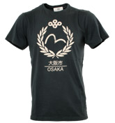 Evisu Navy `Osaka Seal` T-Shirt