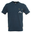 Navy T-Shirt with Pocket Detail