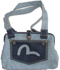 Evisu Pocket Purse Bag