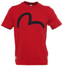 Red T-Shirt with Navy Gull Logo