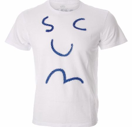 Evisu Scum Print T Shirt