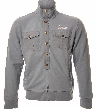 Evisu Snap Front Logo Jacket