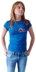 Evisu T Shirt - Blue Thread