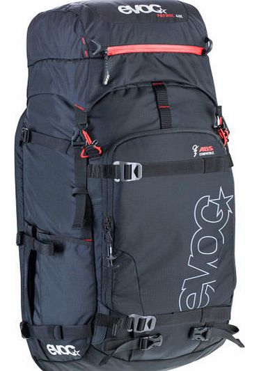Evoc Zip on ABS Patrol Snow Pack - Black