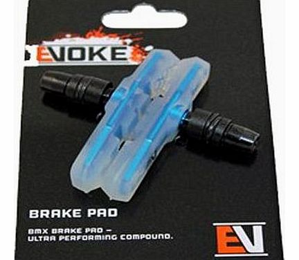 Evoke  BMX Brake Pad - Blue