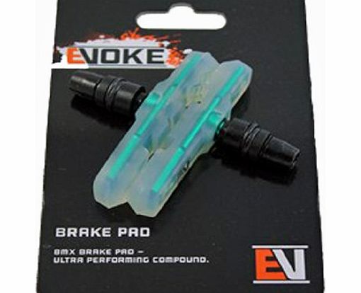 Evoke  BMX Brake Pad - Green
