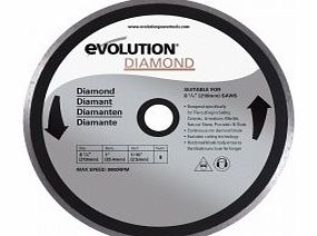 Evolution 210mm Diamond Blade