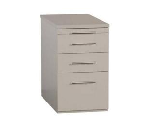 desk end pedestal beech