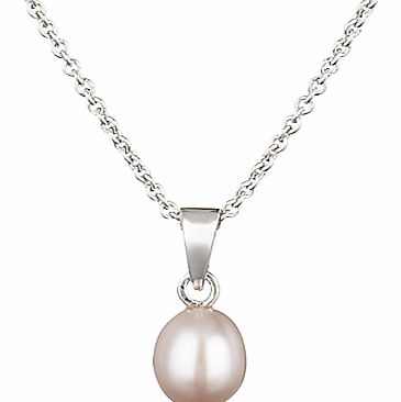 Oyster-Pink Pearl Drop Pendant