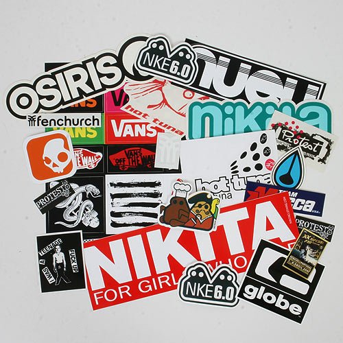 Gifts Ex Mega Sticker Mixed Pack Of 15 Mega