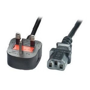 Ex-Pro 1.8m Mains Power Lead Cable IEC for Sony Playstation PS3, LCD, Plasma Screens etc..