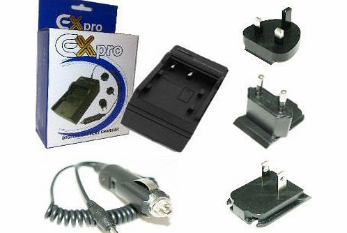 Ex-Pro Digital Camera Travel Charger for Panasonic Camcorders