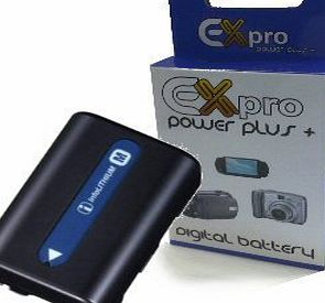 Ex-Pro High Power Plus  Lithium Ion Digital Camera Replacement Battery for Sony NP-FM30 NPFM50 NP-FM50 Camera/Camcorders