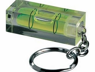 Keychain Spirit Level, Mini Version great for Home, Office & work. Excellent Gadget Gift.