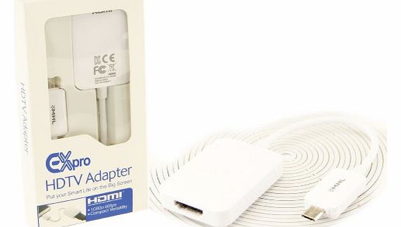 Ex-Pro Samsung Galaxy Note 10.1 LTE 2014 SM-P605 - 2014 Edition - MHL AV HDMI HDTV Connection Kit [ET-H10FAUWEGWW]