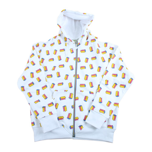 Ex Raw State Ladies Ex Raw State Tic Tac F/zip Hoody White