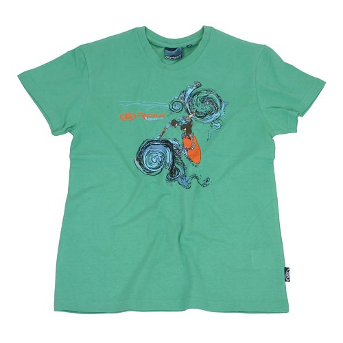 Ex Raw State Mens Ex Raw State Hobie Tee Menthol