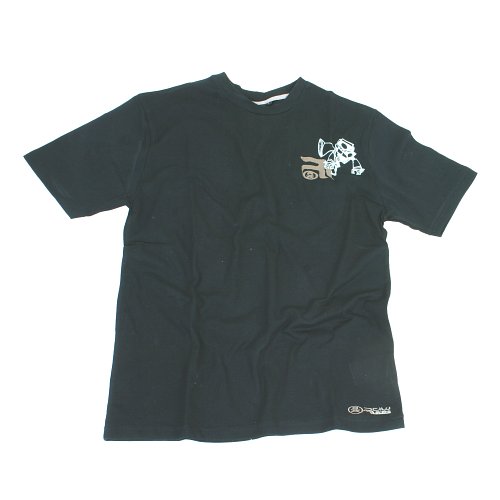 Ex Raw State Mens Ex Raw State Robo R Tee Black