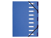 EXACOMPTA Forever recycled nine part blue