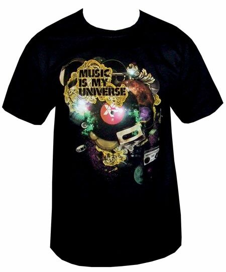 Exact Science Universe Black T-Shirt