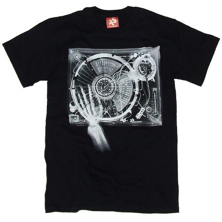 Exact Science X-Ray Deck Black T-Shirt