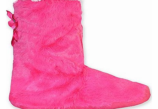 Exciteclothing Womens Slipper Boots Ladies Slippers Lined Warm Winter Boot New Size 3 4 5 6 7 8