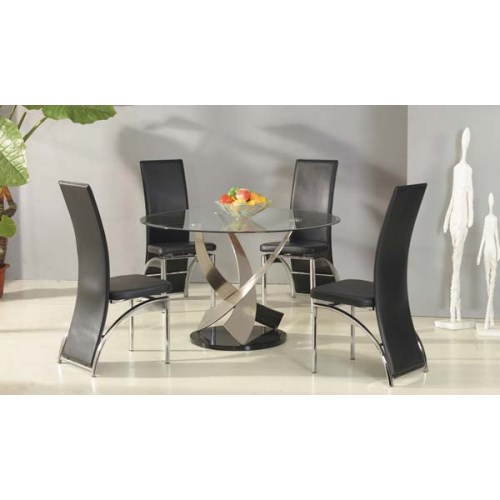 Exclusive (UK) Ltd Exclusive UK Mystique Round Dining Set