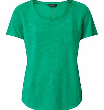 Exclusives Jade Green Seam Back Pocket Front T-Shirt 3288522