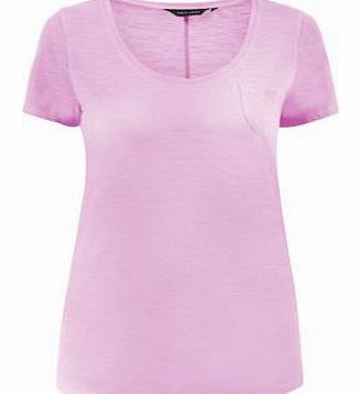Exclusives Lilac Basic Pocket T-Shirt 3228769