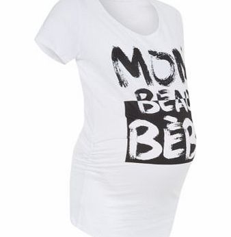 Exclusives Maternity White Mon Beau Bebe T-Shirt 3104771