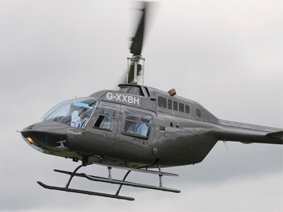 Exeter Helicopter Buzz Flight