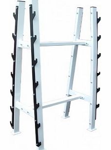 ExigoStrength 14 Bar Double Sided Barbell Rack