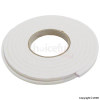 Exitex White Self-Adhesive Foam Draught Seal 5Mtr