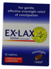 exlax ex-lax chocolate senna tablets 12 tablets