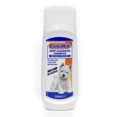 ExmaRid Dry Skin Shampoo for Dogs 250ml by ExmaRid