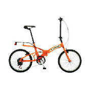 Exodus Compact Folding Bike 6 Speed