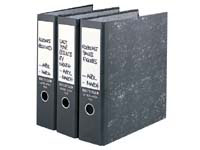 exp foolscap upright lever arch file with 70mm